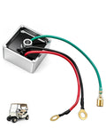 Top Shelf Ezgo Txt Gas Golf Cart Voltage Regulator For 1994 Plus RXV Express Shuttle Medalist ST SE showing wires and connectors