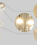 4 Light Crystal Pendant Chandelier With White Finish Showstopping Statement Piece 50 Inch Height And 16 Inch Diameter Indoor Lighting
