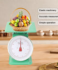 Heavy Duty Portion Control Mechanical Kitchen And Food Scale With Stainless Steel Platform 110 Lbs Capacity Industrial Dial Scale