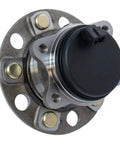 Close-up of Beefed Up Rear Wheel Bearing And Hub Assembly Set, 2 Piece, for Hyundai Sonata 2015-2019, Tucson 2016-2021, Kia Optima 2016-2020.