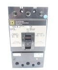 Pro Grade Heavy Duty Molded Case Circuit Breaker 3 Pole 100 Amp 600 Volt AC And 250 Volt DC front view with labels and switch