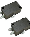 Heavy Duty Snap Action Switch Replacement For Honeywell V3-19M Microswitch featuring two snap switches with solder terminals.