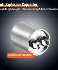 OEM Upgraded Condenser Fan Motor 0.25 HP 1100 RPM With Overheat Protection 208 230V For HVAC Condensing Units Explosion Proof Capacitor