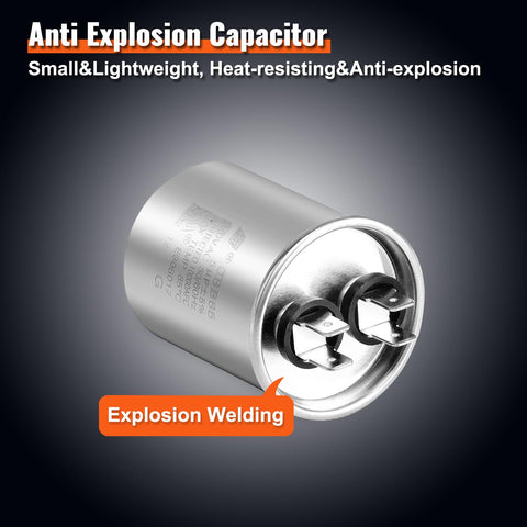 OEM Upgraded Condenser Fan Motor 0.25 HP 1100 RPM With Overheat Protection 208 230V For HVAC Condensing Units Explosion Proof Capacitor