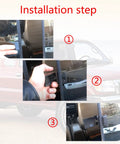 Installation steps for Rear Sliding Window Lock Latch Replacement For Toyota Tacoma Hilux T100 Pickup And 4Runner.