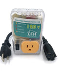 Beefy Heavy Duty 20 Amp 2400 Watt Appliance Surge Protector with Smart Circuit Plug and Outlet Saver for electronics protection