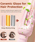 One Click Automatic Hair Curler With Four Heat Settings And Three Timer Options For Beachy Long Lasting Curls Rotating Curling Wand.