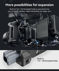 Foldable V Mount Battery Plate With Tool Free Quick Install Arca Compatible Baseplate For Mirrorless And DSLR Cameras Modular Plate