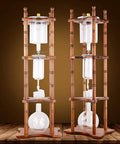 Huge 3 Liter Cold Brew Coffee Maker Serves 25 Cups Of Smooth Iced Tea And Bold Drip Coffee With Zero Hassle Setup and unique design.