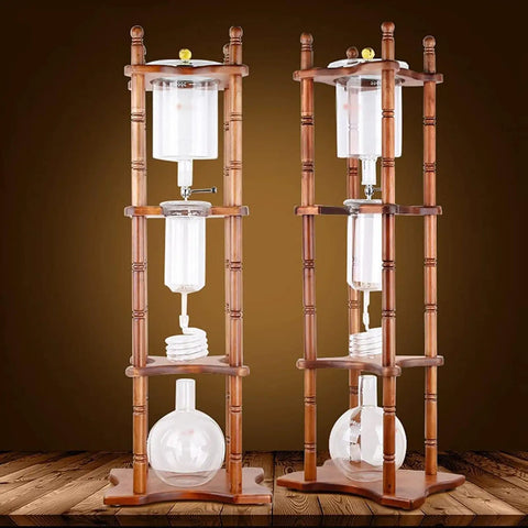 Huge 3 Liter Cold Brew Coffee Maker Serves 25 Cups Of Smooth Iced Tea And Bold Drip Coffee With Zero Hassle Setup and unique design.