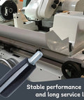 4 Pcs Revolving Handwheel Handles With M6 Male Threaded Stem Zinc Alloy Steel Powder Coated Black Finish for machines