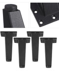 Adjustable Aluminum Alloy Cabinet Feet 10cm Leveling Legs For Furniture Support Rugged Rust Resistant Feet For Bathroom Vanity