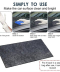 Steps for using Six Pack Nano Sparkle Car Scratch Remover Cloths For Easy Paint Repair And Water Spot Polishing Multi Purpose Nano Magic Cloth Set