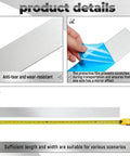2 pcs brushed stainless steel trim strips, 304 stainless steel, 3 x 30 inches, silver, Amazon brand