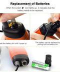 Battery replacement for Pocket Pen Multimeter With Backlit Display Auto Power Off Handy Tool For DIY Electronics BT-38B