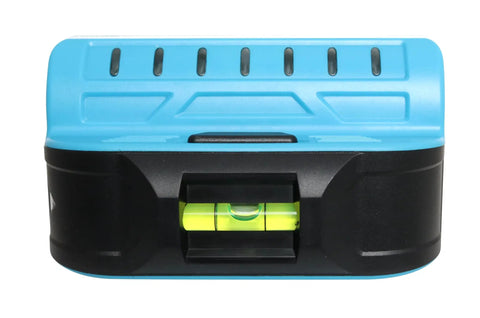 ProSensor Sapphire 7500 7-Sensor Stud Finder and Wall Scanner for Precise Stud Location Up to 1.5 Inches Deep, LED Tracking, DIY Pro-Grade Home Improvement Tool Built for Speed, Deep Detection With LED Center Indicators for Fast, Accurate Mounting of. blue and black stud finder with built-in level