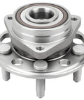 Front view of Front And Rear Wheel Bearing Hub Assembly With ABS Beefed Up 5 Lug For Cadillac XTS CTS Buick LaCrosse Regal Chevrolet