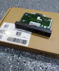 Heavy Duty Front Status Control Panel Replacement For T640 Rack Server System Management Board With Led Indicator Lights showing black finish and circuit board.