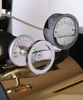 Close-up view of Commercial Drum Coffee Roaster Machine With Digital Temperature Control And Rapid Cooling System