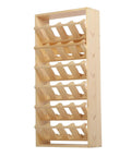 Six Tier Wall Mount Spray Paint Can Rack Organizer For Garage And Workshop Holds 24 Cans With Easy Access Space Saving Storage Shelf For Spray Paints And Lubes Durable Metal Build Measures 14.2 Inches Long 5 Inches Wide 30 Inches High