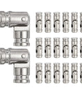 Dope 20 Pack Brass Barrel Hinges For Jewelry Boxes And Small Woodworking Projects Concealed Hidden Cylinders 5x15mm