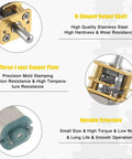 Features of 2 Pack DC 6V 30RPM N20 High Torque Gear Motor With 3mm Shaft Metal Gearbox Micro Motor For RC Cars Robot Models DIY Projects