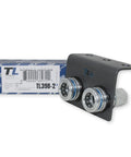 TL39B-2 hydraulic quick-connects (pair) with mounting bracket; 1/2 in NPT thread