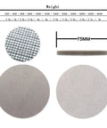 3 Inch Pro Foam Trizact Sanding Discs Polishing Pads With Hookit Backing Grit Range 320 Up To 8000 showing various textures and thicknesses.