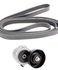 Heavy Duty Serpentine Drive Belt Tensioner Kit For Ford E 150 E 250 F 150 1997 2006 with drive belt and pulley