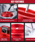Key features of PVC Pipe Reamer Kit For Sch 40 CPVC ABS, Lightweight Aluminum Fitting Saver with CNC machined precision
