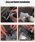 Subaru Torque Converter Lock Up Solenoid 12 To 13 Ohm Fits Crosstrek Legacy Impreza Forester XV TR690 TR580 Transmission Solenoid Replaces 31825AA050 31825AA051 31825AA052 installed in Subaru transmission