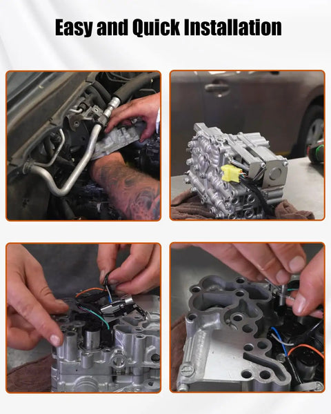 Subaru Torque Converter Lock Up Solenoid 12 To 13 Ohm Fits Crosstrek Legacy Impreza Forester XV TR690 TR580 Transmission Solenoid Replaces 31825AA050 31825AA051 31825AA052 installed in Subaru transmission