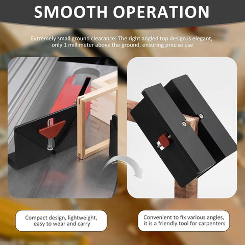 Heavy Duty CNC Aluminum Right Angle Spline Jig Set shown in use for smooth operation, lightweight design, and precise angle fixing.