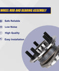 Front Wheel Bearing And Hub Assembly For Chrysler 300 And Dodge Challenger 2012 2020 With 5 Lug Bolts And ABS Replacement Part