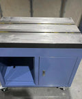 Heavy Duty Mobile Workbench Table For Electric Tapping Machine 800X500mm 88Kg mobile steel table with drawer.