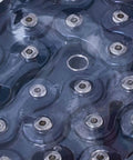 Close-up of Vertex Track Racer Chain NJS Certified One Half By One Eighth Inch Pitch BMX Racing Chain with 106 links