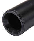 Close-up of Rain Drip R345CT 5/8-inch plastic compression coupling for drip irrigation