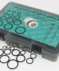 Hydraulic O Ring Kit For ORB Fittings, 270 Piece Set With 12 Common SAE 900 Series Buna N 90 Durometer O Rings in case.