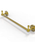 Super Cool Solid Brass 30 Inch Towel Bar With Built In Hooks Polished Brass Finish Contemporary Design That Saves Space
