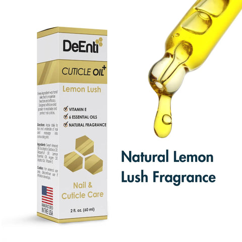 At Home Cuticle Care Kit With Citrus Scented Remover 8oz Cuticle Oil 2oz And Metal Pusher Tool product detail with lemon oil
