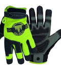 Hi Vis Rope Climbing Gloves For Arborist Work With Anti Slip Grip For Tree Climbing Chainsaw Safety And Rescue Tasks Cut Level 4 Protection Large Size