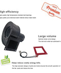 Pellet Stove Convection Motor Blower Replacement 115V For EF2 EF3 Empress FPI Meridian Milan Models Fits Aftermarket Part