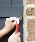Installing Lifetime Vinyl Shutter Pair With Raised Panel Look Standard Two Equal Panels Black Includes Shutter Lok Hardware And Screws