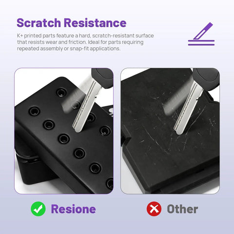 Next Level ABS Like 3D Printer Resin In Jet Black For High Precision Engineering Prints Built Different With Rock Solid Impact Resistance Ready To Drill And Tap Heavy Duty One Kilogram Vat