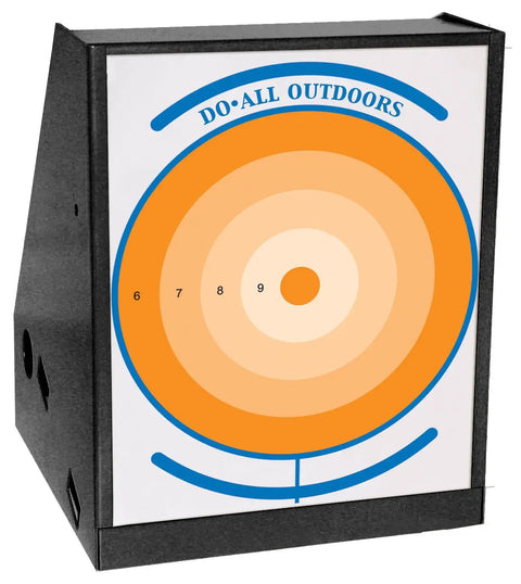 Air Strike Pellet Trap For 800fps Airguns With Interchangeable Silhouette Targets And Paper Target Compatibility Heavy Duty Steel Backdrop Catcher Black with paper target