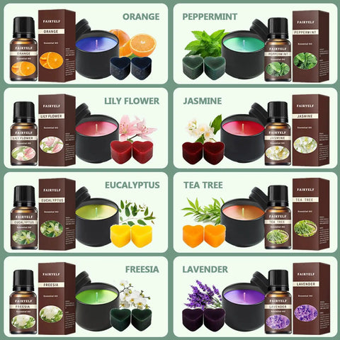 Premium Candle Making Kit With Wax Melter For DIY Scented Candles Includes Glass Jars And Tin Containers Scents And Color Dyes