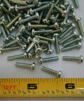 Slick M3 X 12 Machine Screws With Phillips Cheese Head Design, zinc plated steel fasteners, bulk pack of 86 pieces.