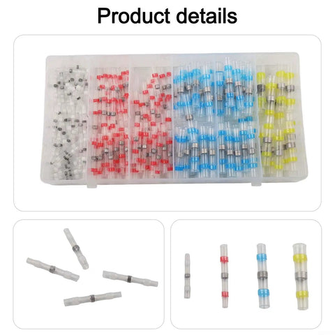 Get These Insane Solder Seal Wire Connectors That Are Totally Rad For Making Super Secure Electrical Joints With Zero Mess And No Crimping Needed To Keep Your Wiring Rock Solid Every Single Time. 200-piece heat shrink splice kit