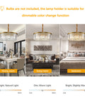Modern Crystal Pendant Chandelier Two Tier Black Metal And Crystal Fixture For Dining Room And Living Room Adjustable Chain 39.3 Inch