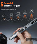 Straight Up Dependable Cordless Electric Screwdriver Boasting Intuitive Torque Gauging And Bright Integrated Spotlight Plus Consistent Battery Output To Knock Out Diy Repairs Around The House with torque settings.
